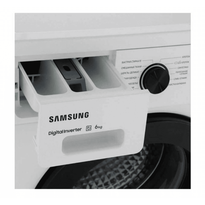Стиральная машина Samsung WW70A6S23AE/LP White